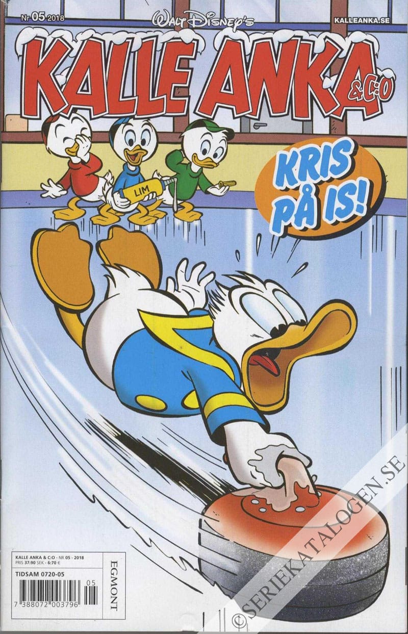 Framsida på Kalle Anka & C:o #5 (2018)