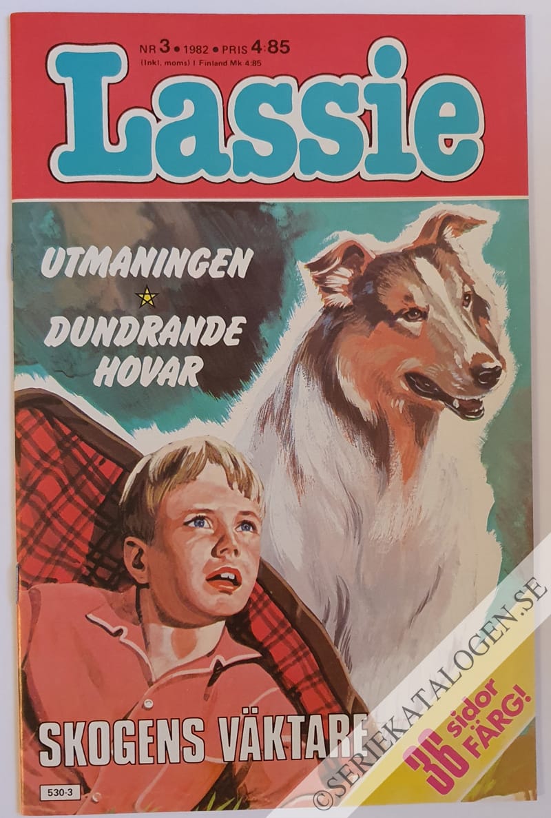 Framsida på Lassie #3 (1982)