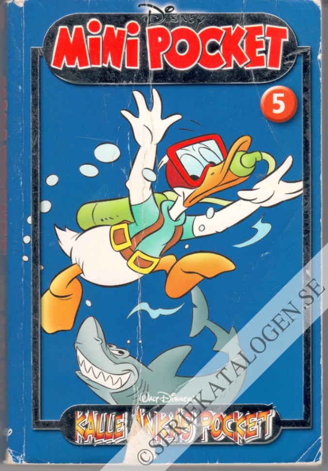 Framsida på Kalle Ankas Mini Pocket #5 (2006)
