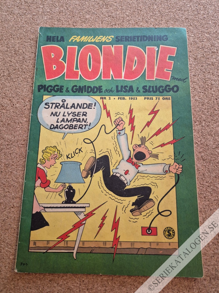 Framsida på Blondie #2 (1953)
