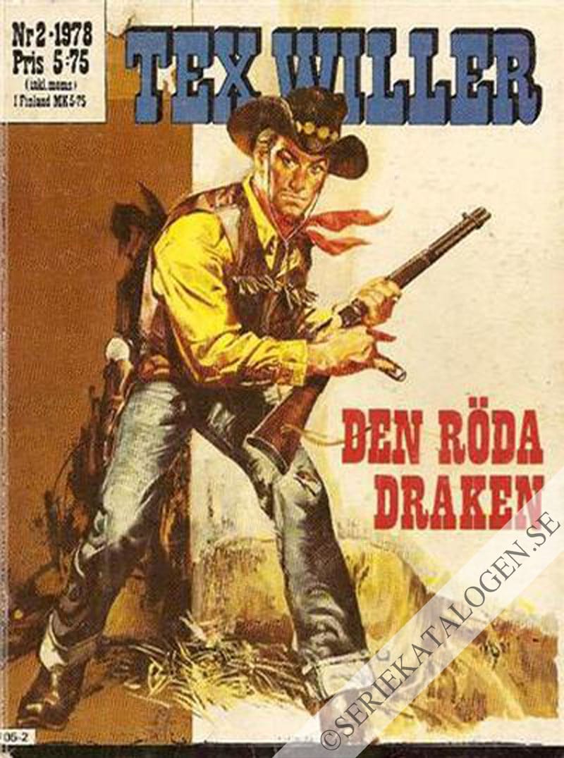 Framsida på Tex Willer #2 (1978)