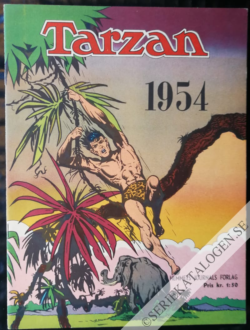 Framsida på Tarzan # (1954)