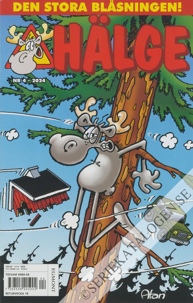 Framsida på Hälge #4 (2024)