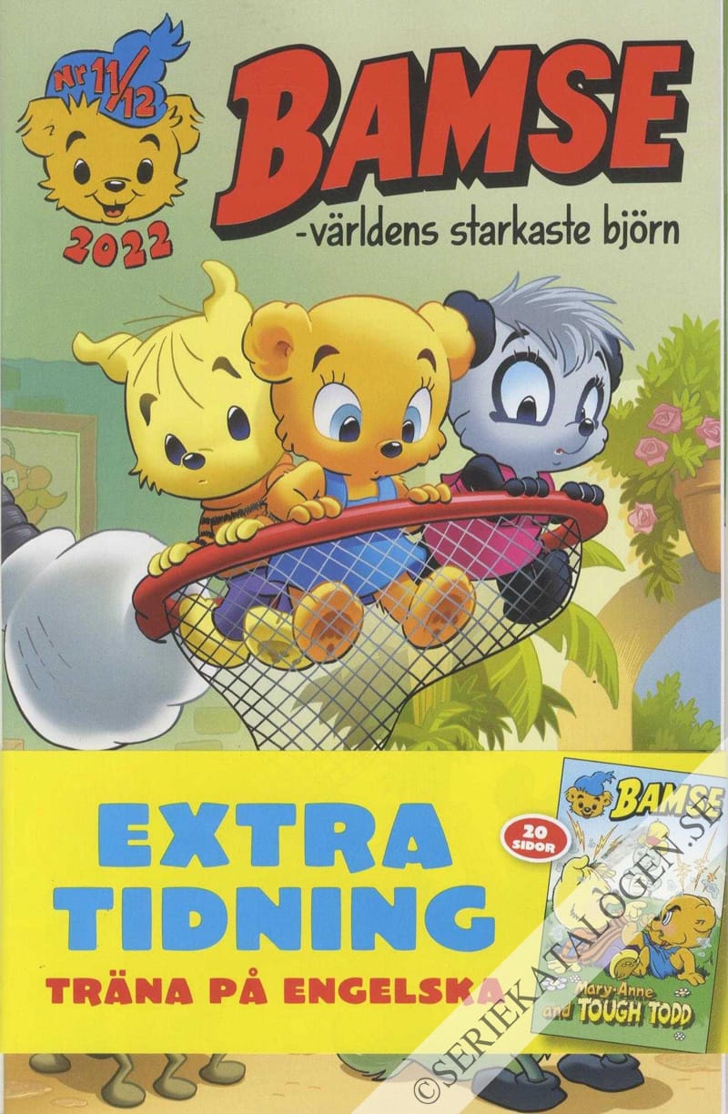 Framsida på Bamse #11-12 (2022)