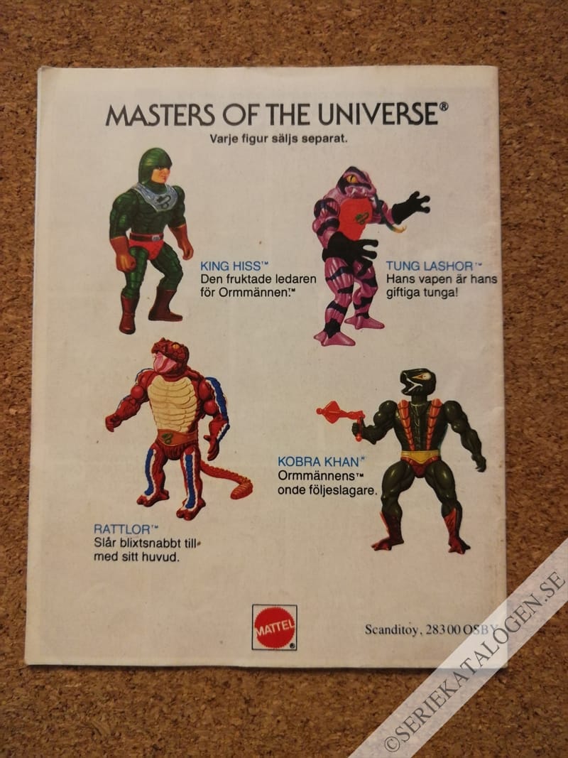 Baksida på Ormmännens konung (1985)