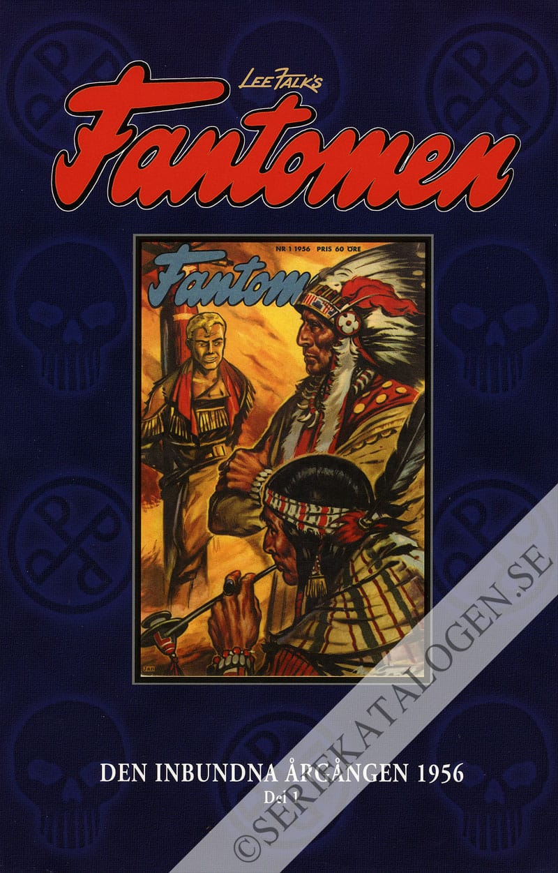 Framsida på Fantomen - den inbundna årgången 1956 del1 (2007)