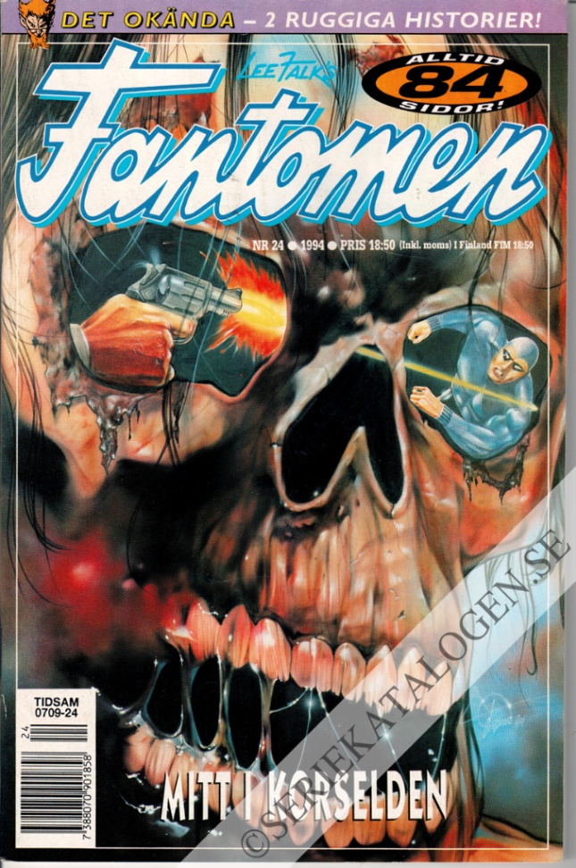 Framsida på Fantomen #24 (1994)