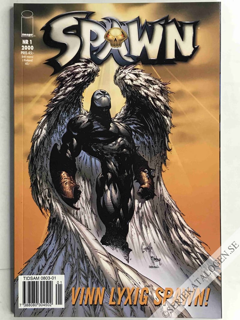Framsida på Spawn #1 (2000)