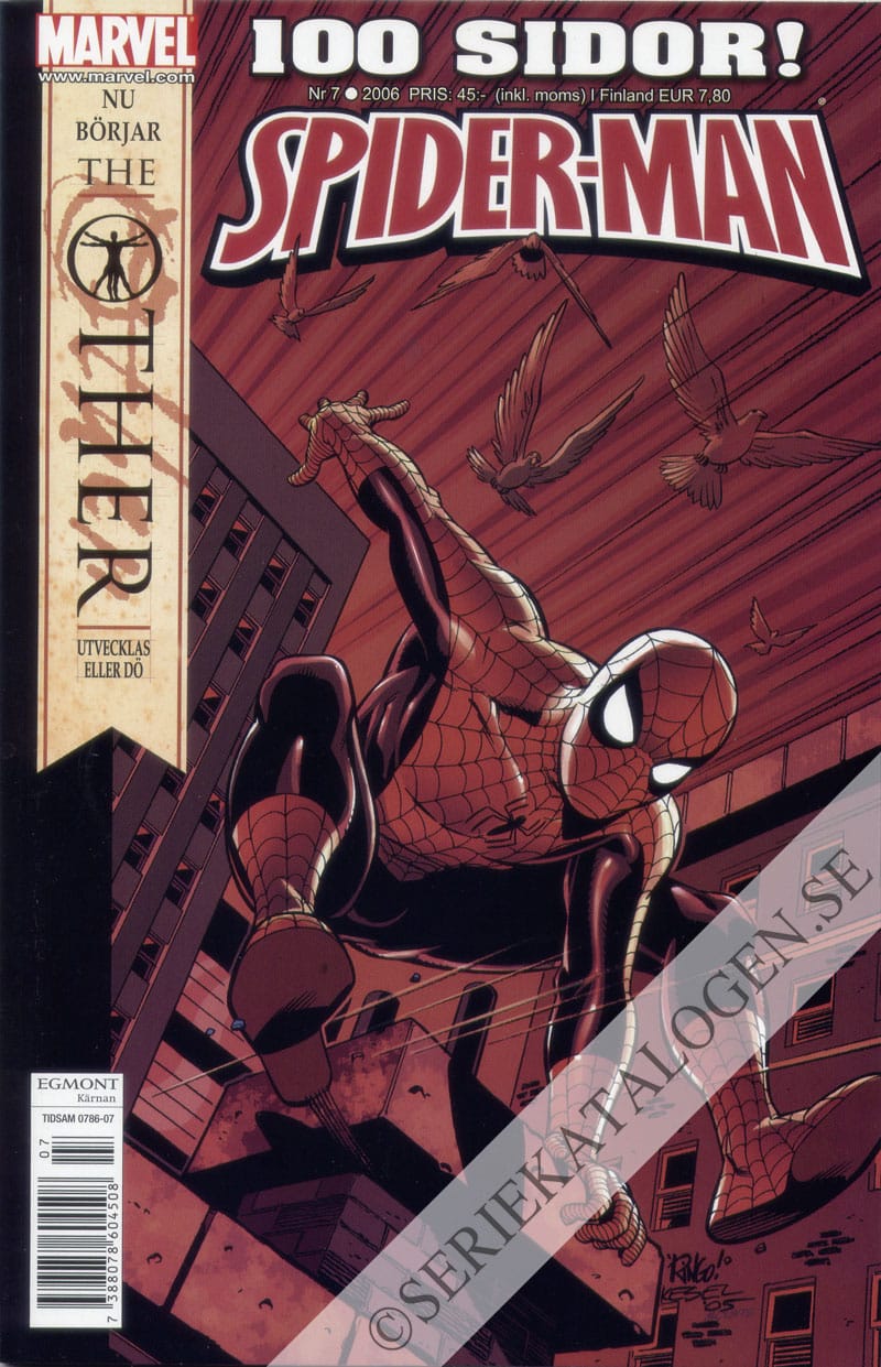 Framsida på Spider-Man #7 (2006)