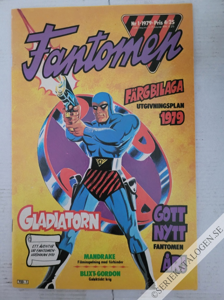 Framsida på Fantomen #1 (1979)