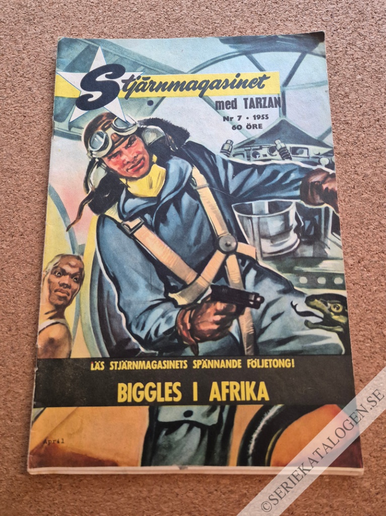 Framsida på Stjärnmagasinet #7 (1955)