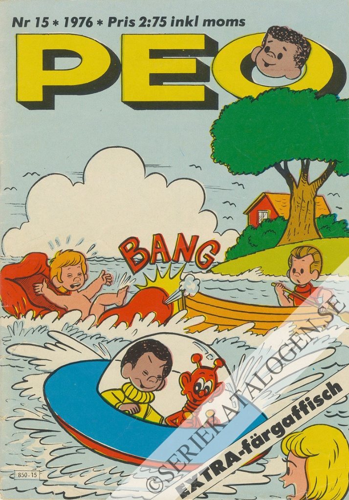 Framsida på Peo #15 (1976)