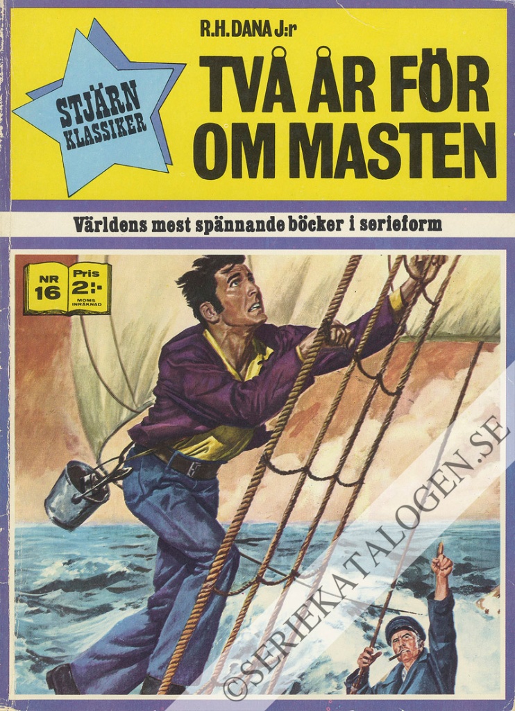 Framsida på Stjärnklassiker #16 - Två år för om masten (1971)