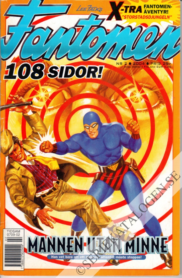 Framsida på Fantomen #2 (2004)