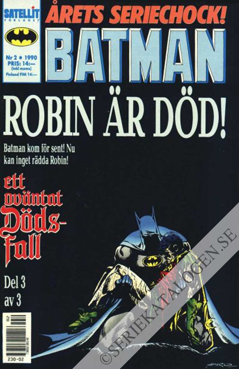 Framsida på Batman #2 (1990)
