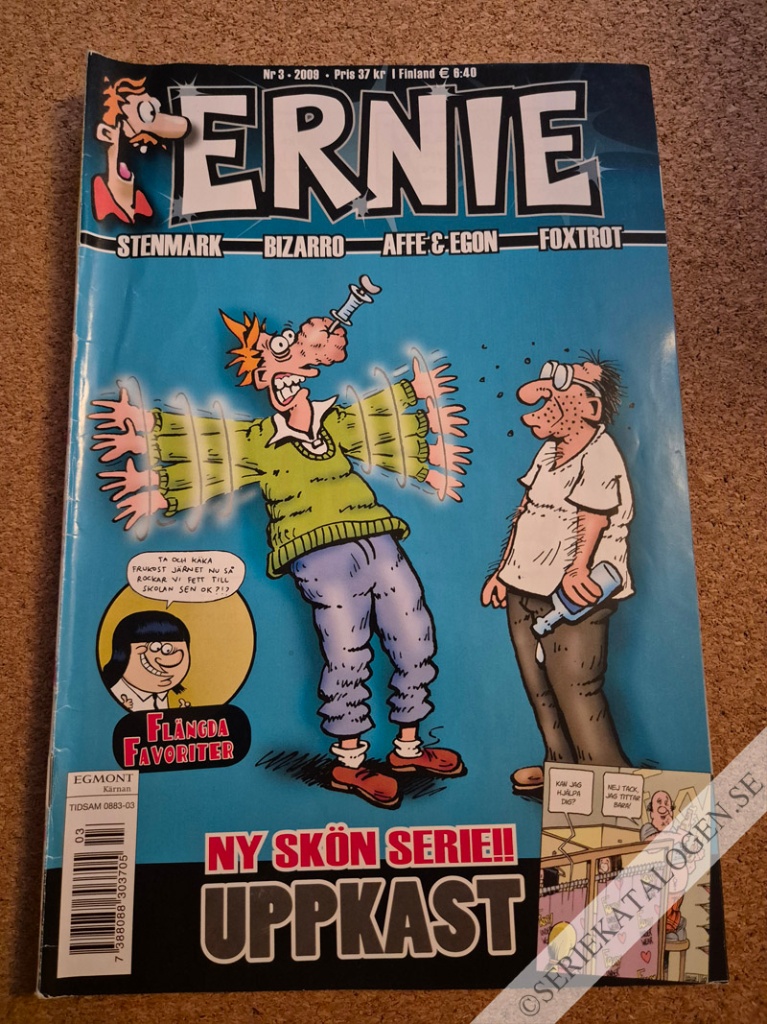Framsida på Ernie #3 (2009)