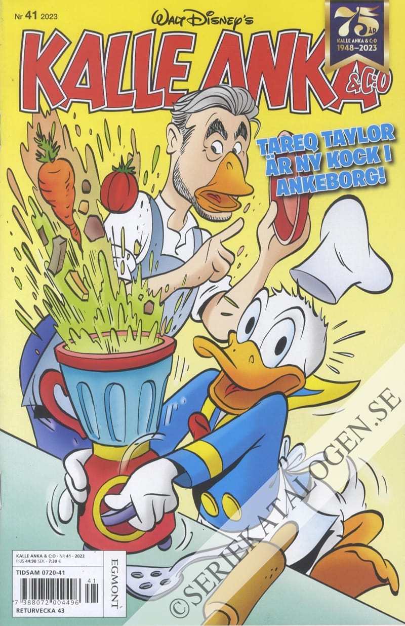 Framsida på Kalle Anka & C:o #41 (2023)