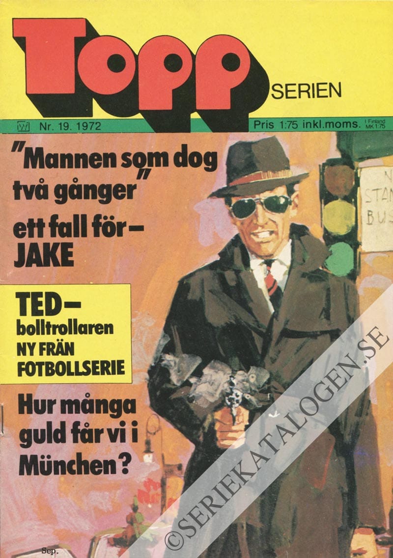Framsida på Toppserien #19 (1972)