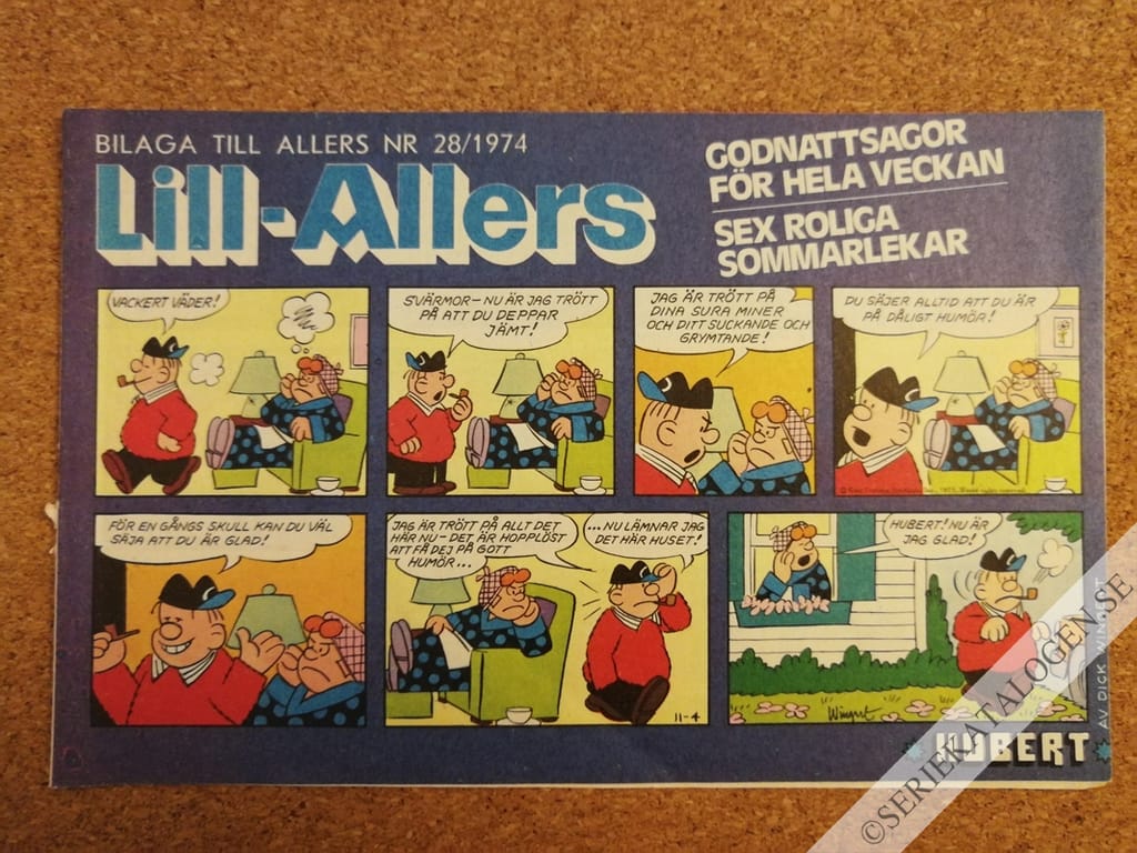 Framsida på Lill-Allers #28 (1974)