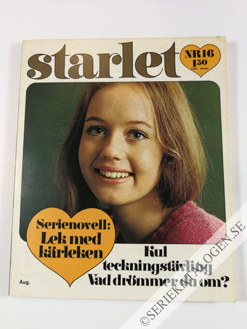 Framsida på Starlet #16 (1970)