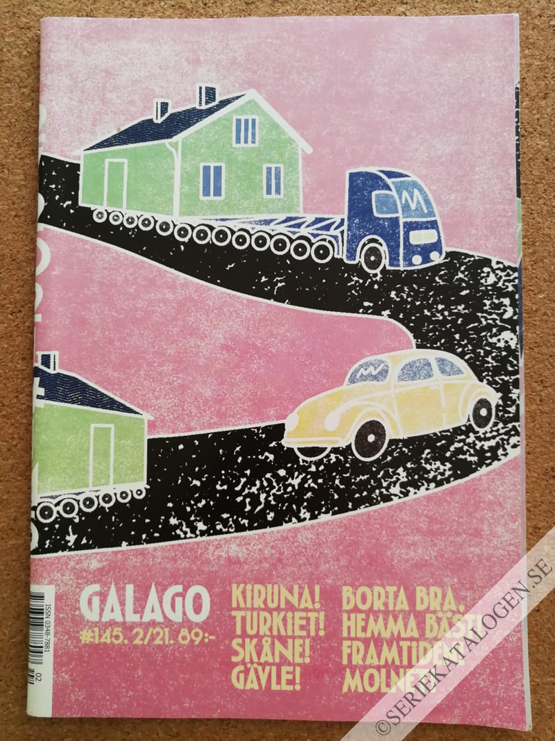 Framsida på Galago #2 (2021)