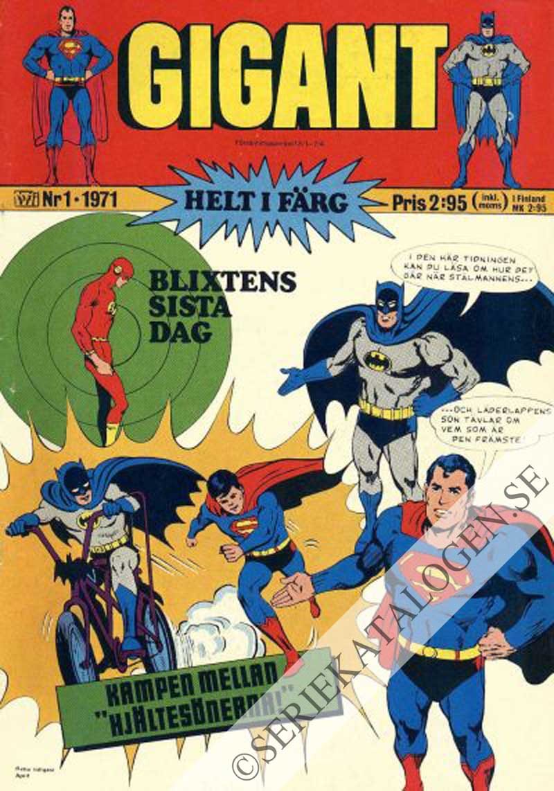 Framsida på Gigant #1 (1971)