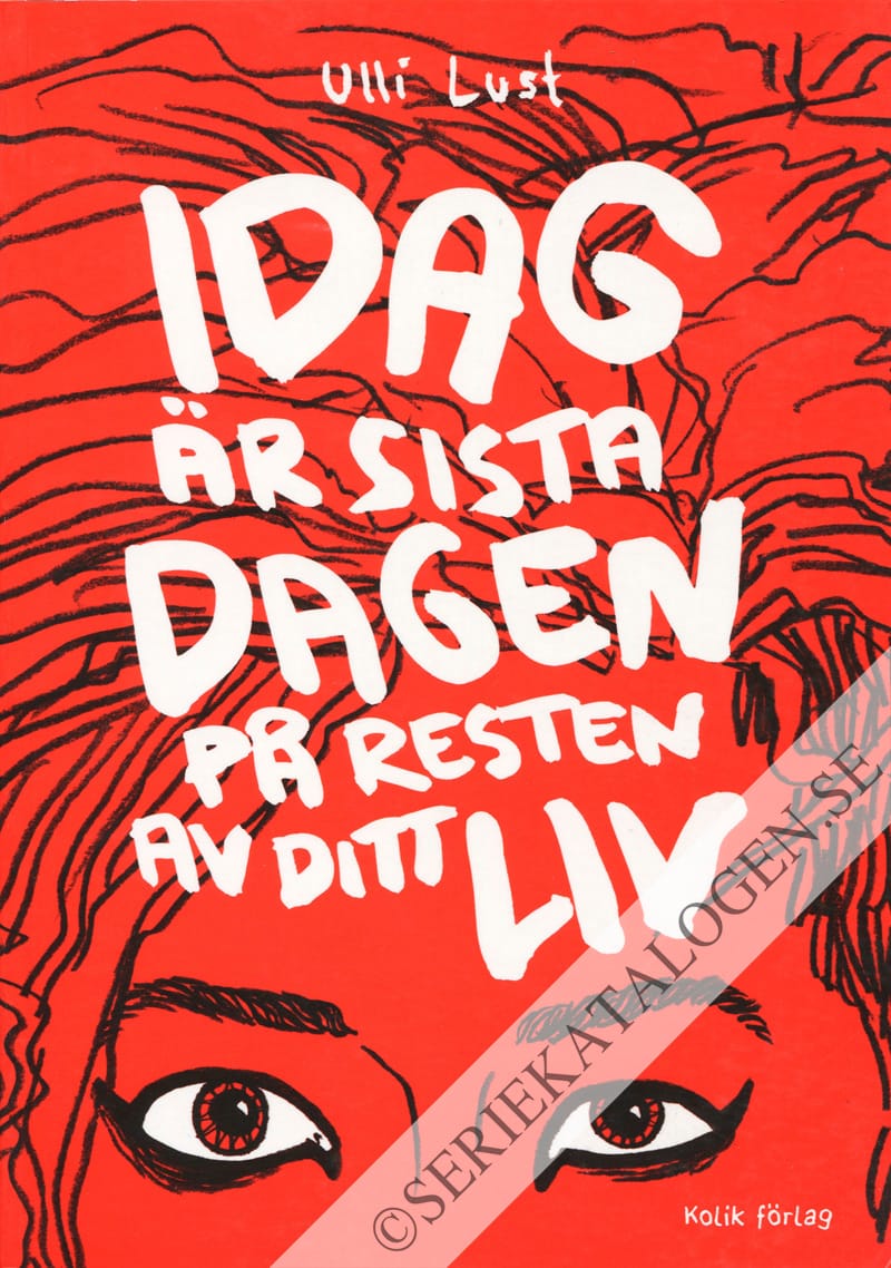 Framsida på Idag är sista dagen på resten av ditt liv # (2012)