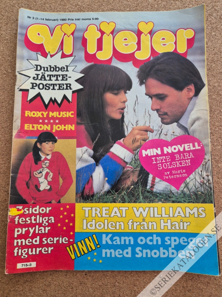 Framsida på Vi tjejer #3 (1980)