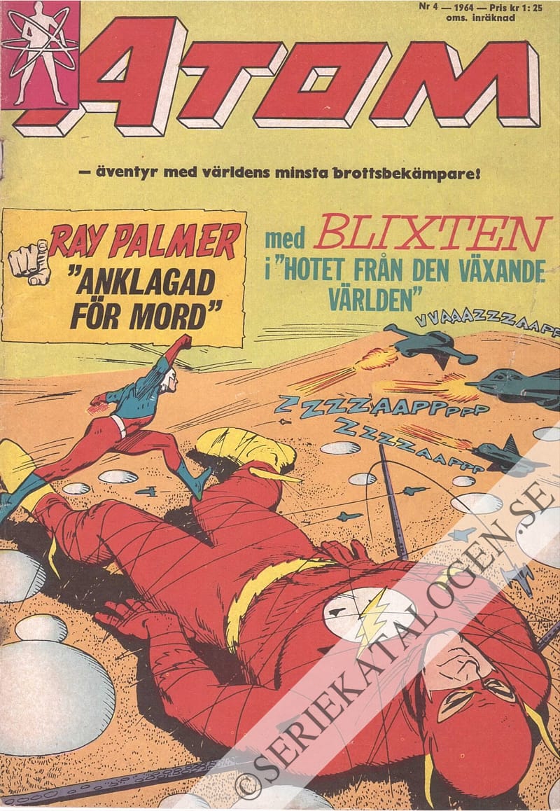 Framsida på Atom #4 (1964)