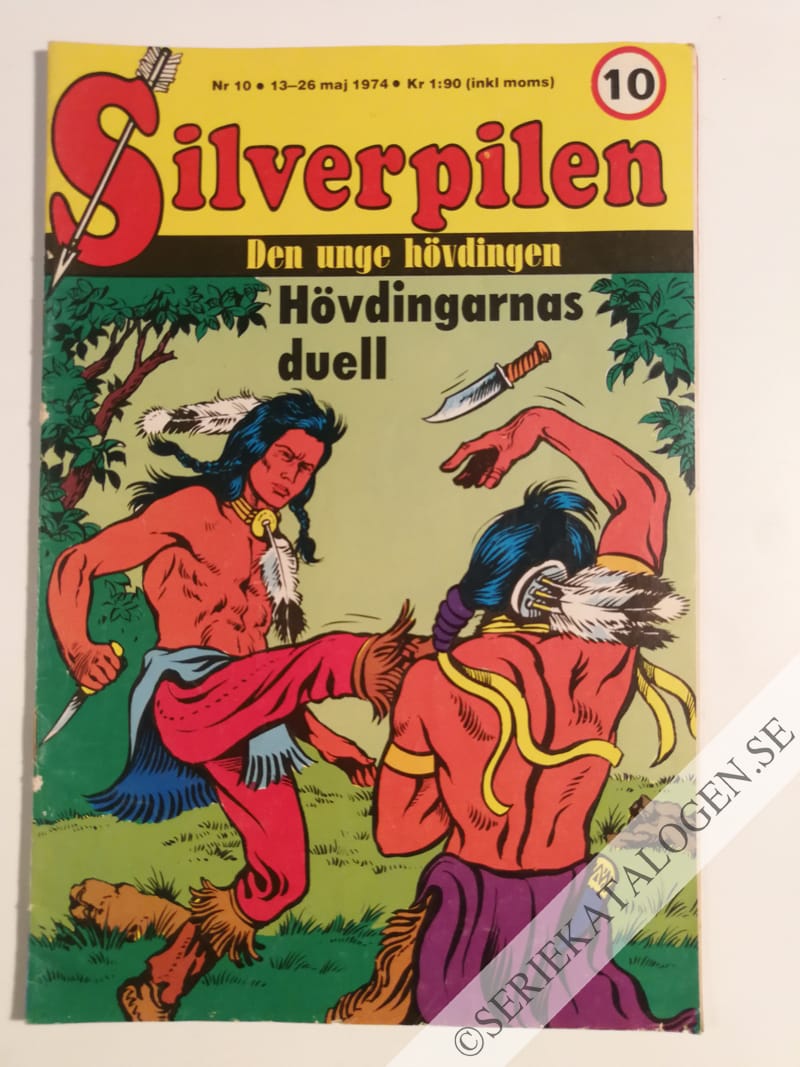 Framsida på Silverpilen #10 (1974)