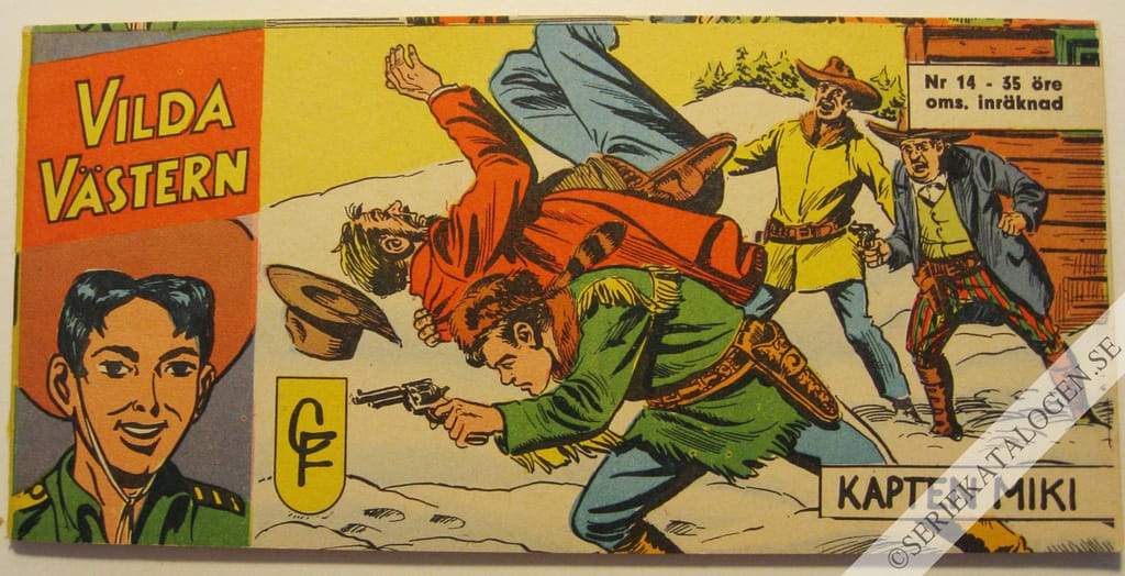 Framsida på Vilda Västern #14 (1963)