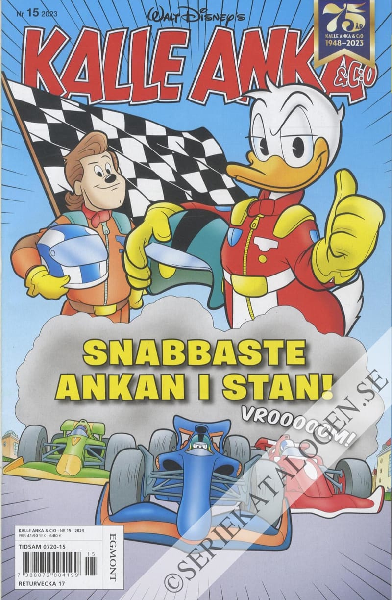 Framsida på Kalle Anka & C:o #15 (2023)