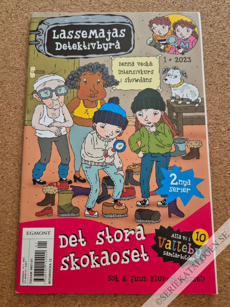 Framsida på LasseMajas detektivbyrå #1 (2023)