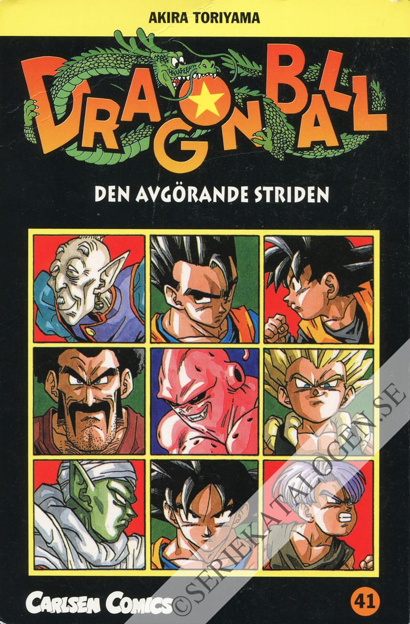 Framsida på Dragon Ball Den avgörande striden (2003)