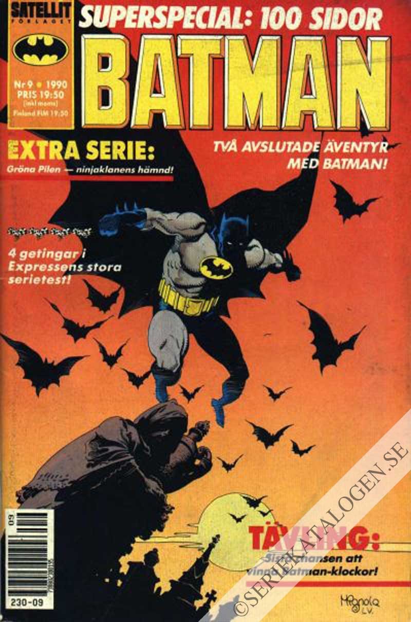 Framsida på Batman #9 (1990)