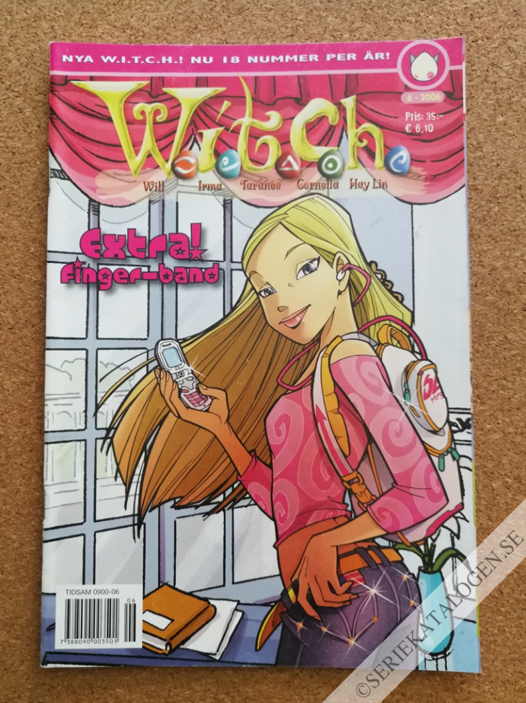 Framsida på W.i.t.c.h. #6 (2006)