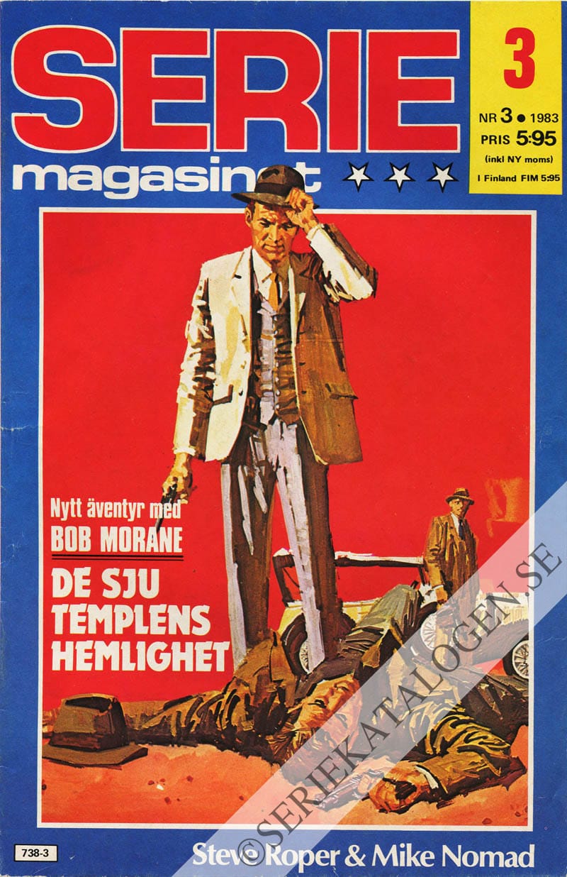 Framsida på Seriemagasinet #3 (1983)