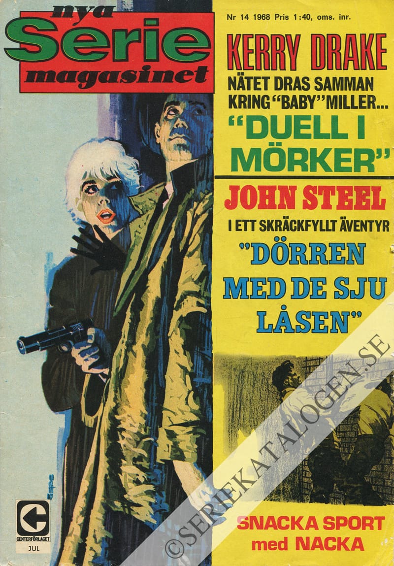 Framsida på Seriemagasinet #14 (1968)