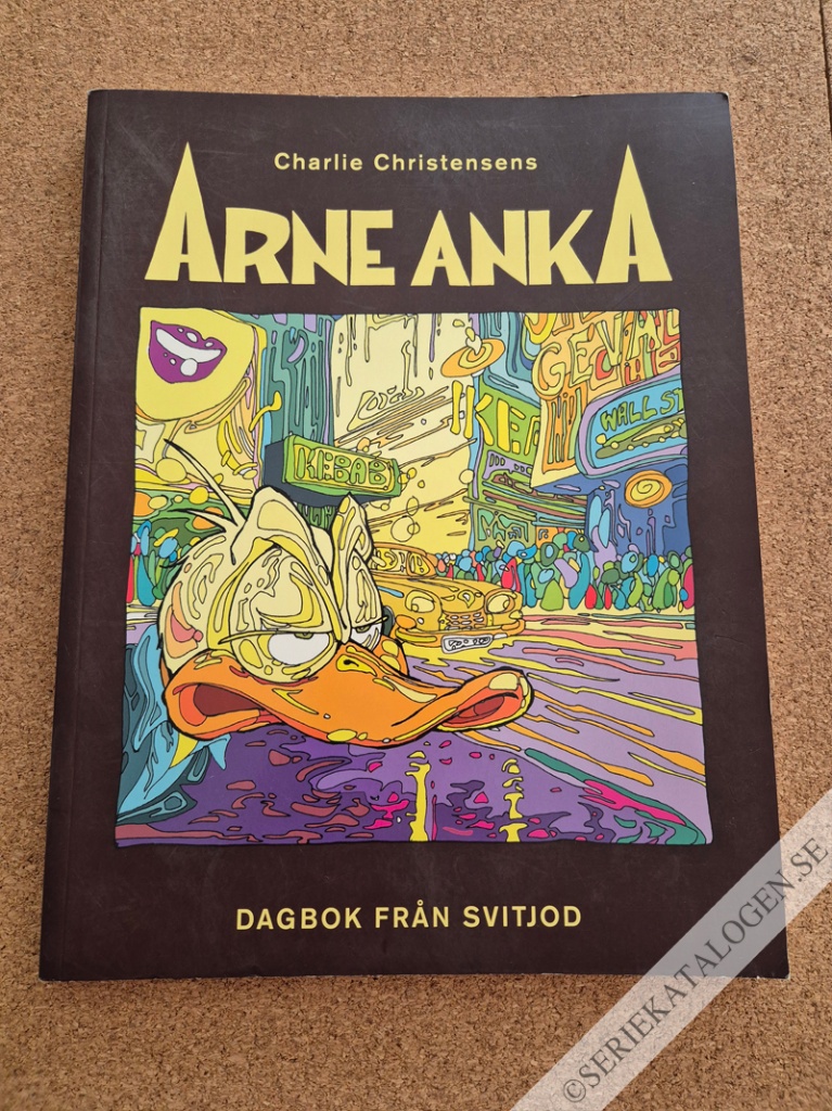 Framsida på Arne Anka Dagbok från Svitjod (2014)