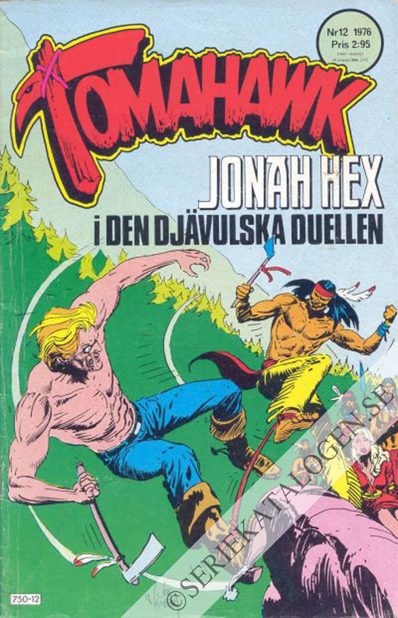 Framsida på Tomahawk #12 (1976)