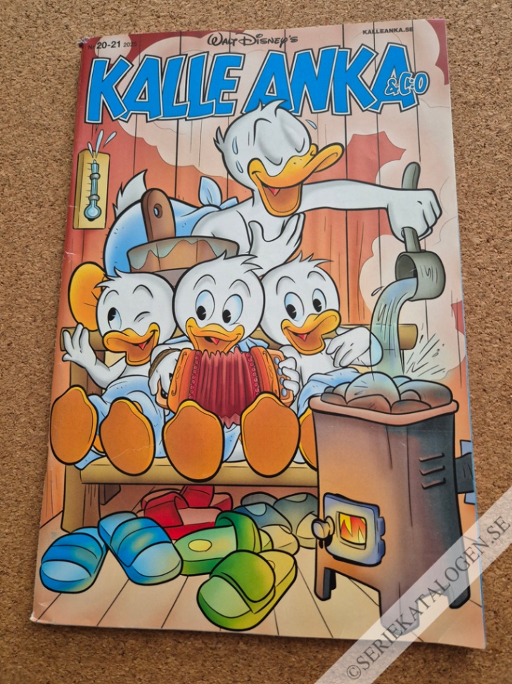 Framsida på Kalle Anka & C:o #20-21 (2025)