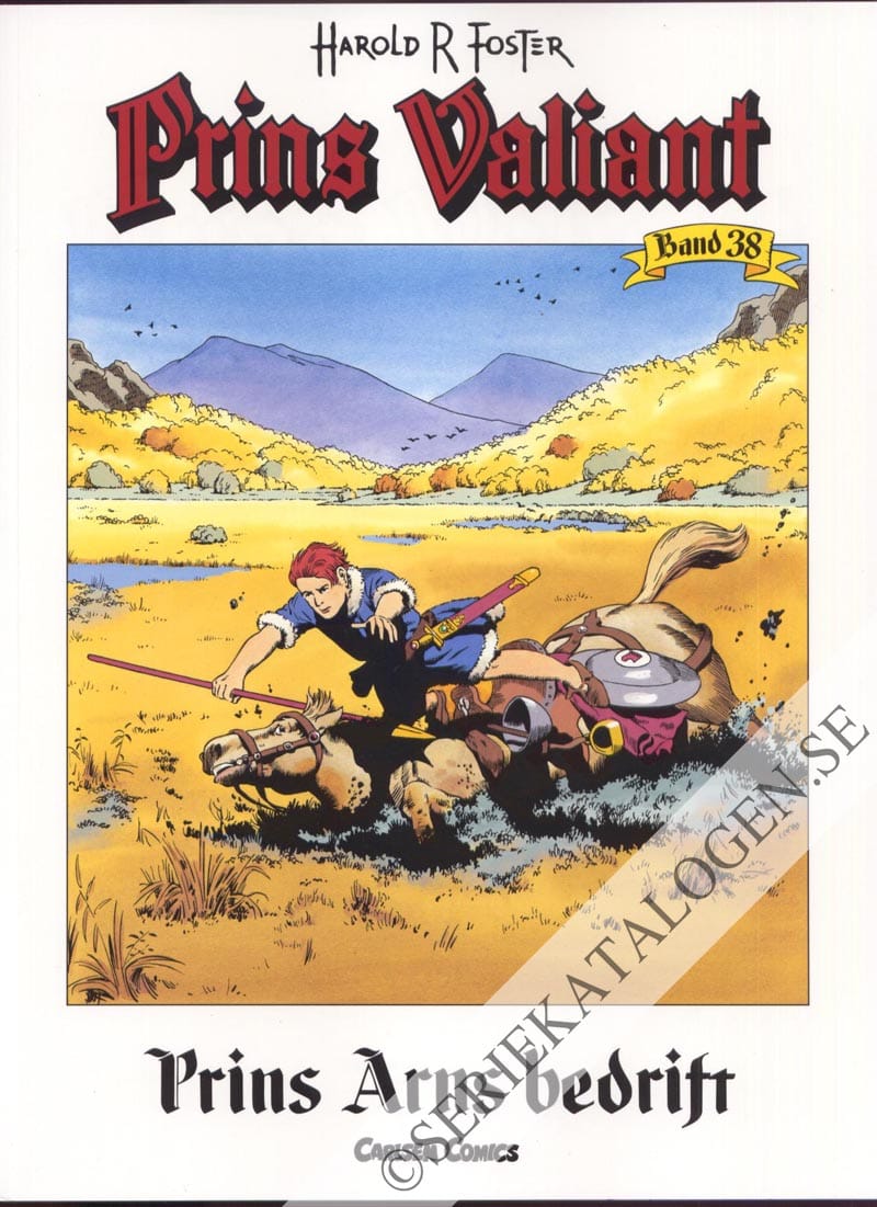 Framsida på Prins Valiant Prins Ams bedrift (2007)