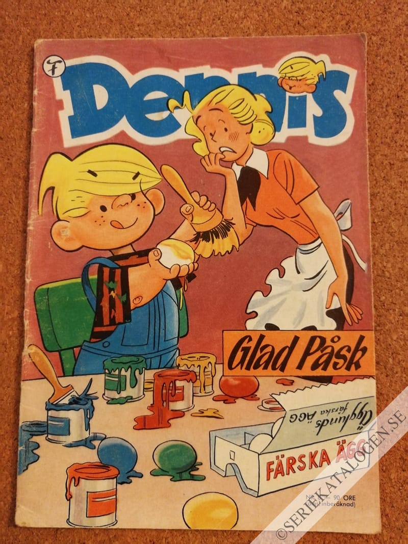 Framsida på Dennis #8 (1962)