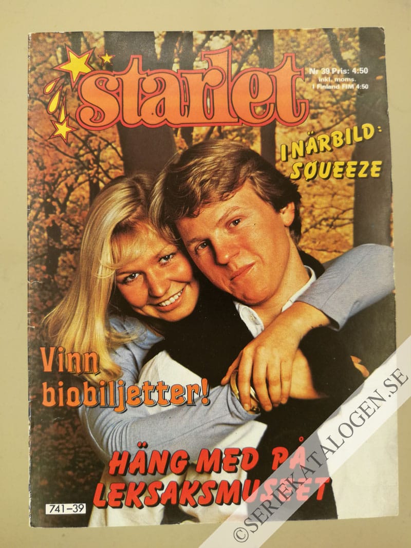 Framsida på Starlet #39 (1982)