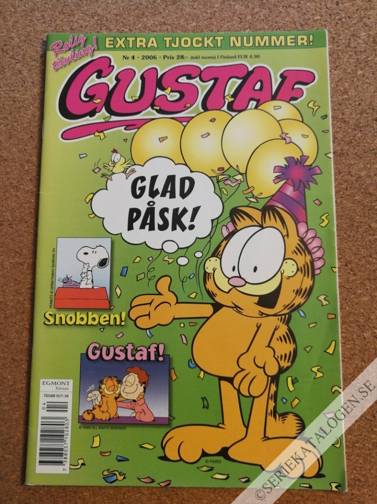 Framsida på Gustaf #4 (2006)