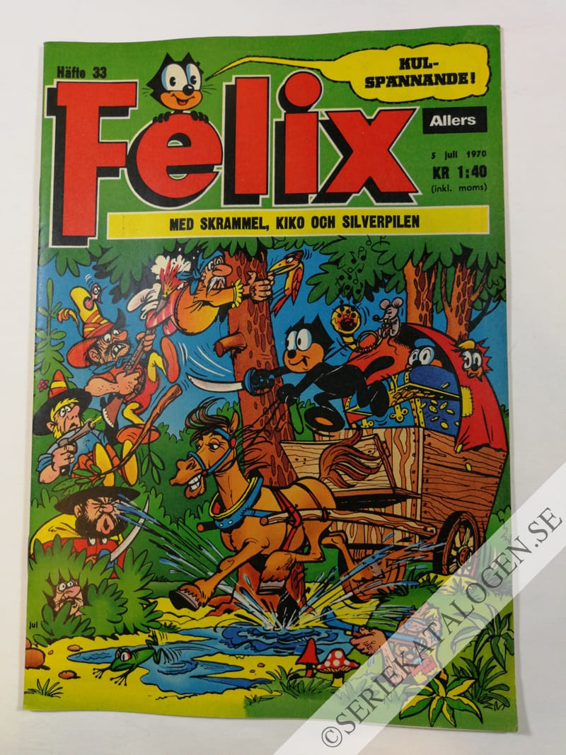Framsida på Felix #33 (1970)