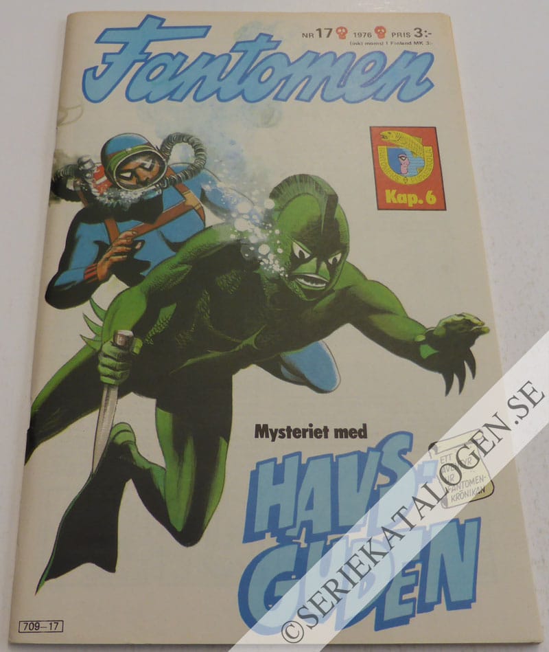 Framsida på Fantomen #17 (1976)