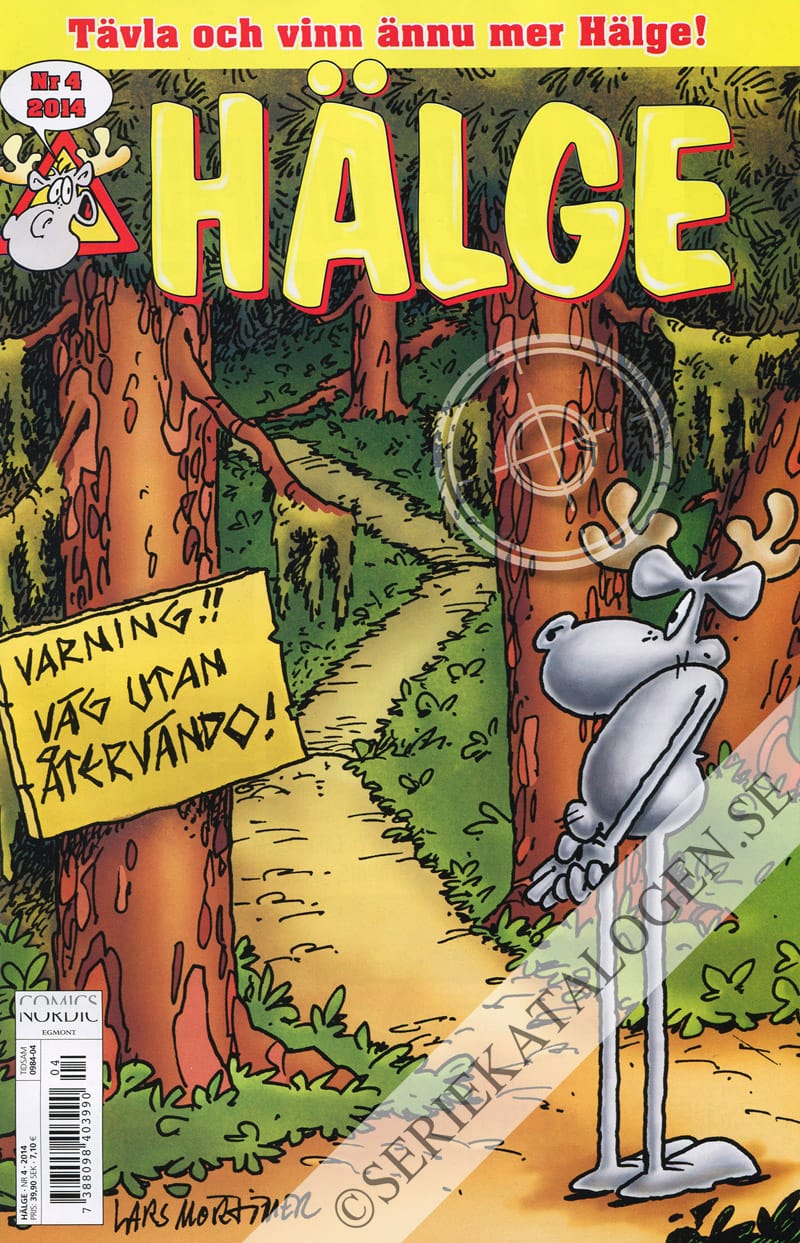 Framsida på Hälge #4 (2014)