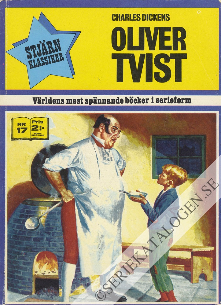 Framsida på Stjärnklassiker #17 - Oliver Twist (1971)