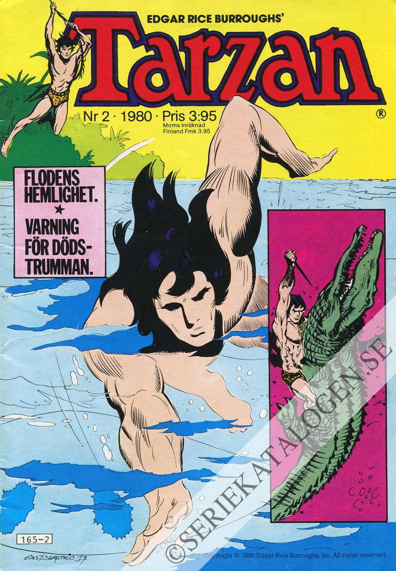 Framsida på Tarzan #2 (1980)